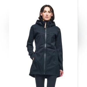 Women's Black Choiva Rain Jacket